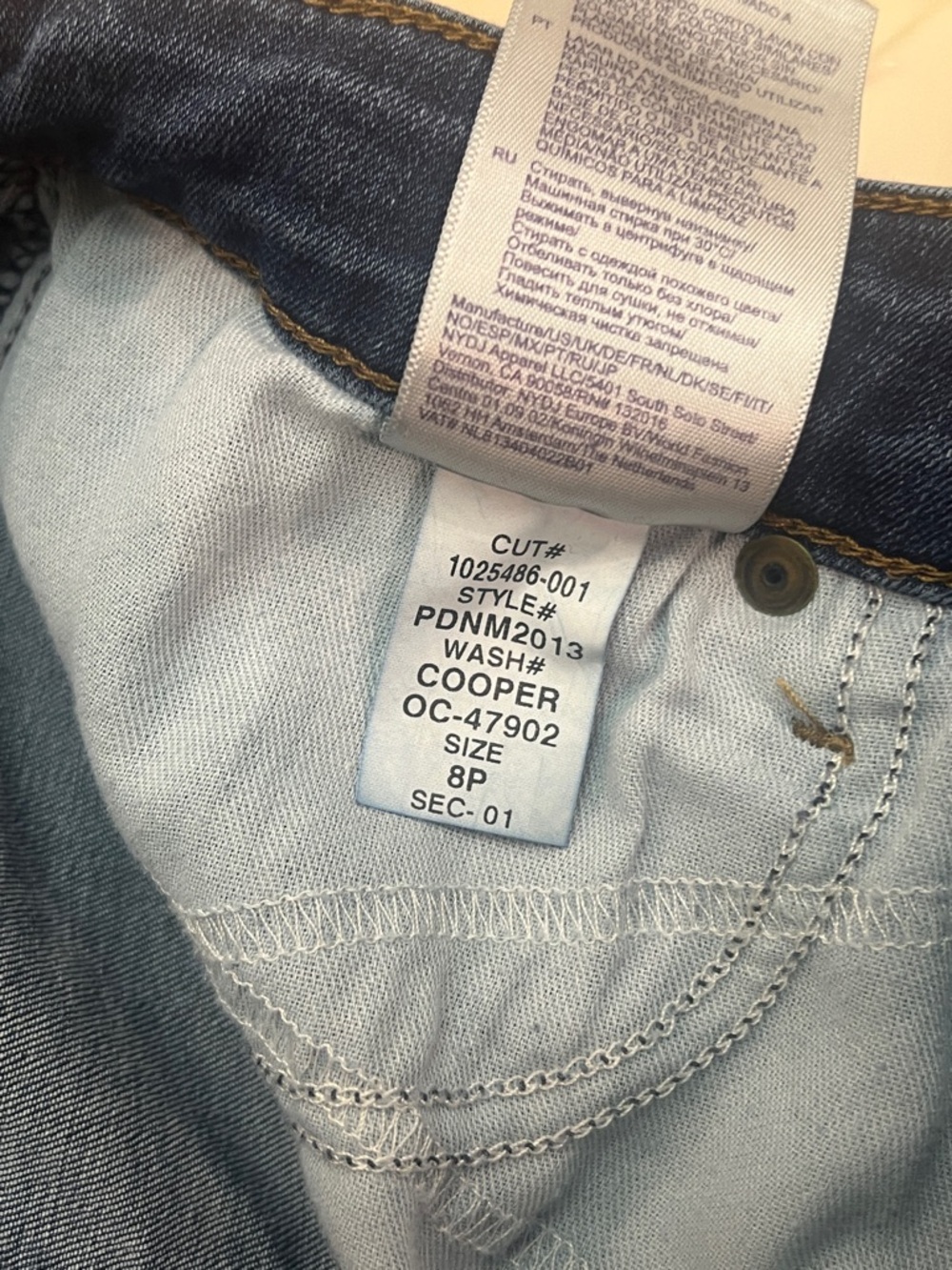NYDJ  Women’s Straight Leg Jeans - Picture 7 of 7